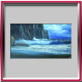 Scogliera ricordi lontani - 50x80