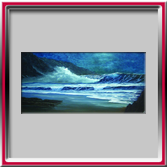 Emozioni notturne - fascino misterioso - 40x80